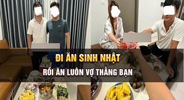 Đến dự tiệc sinh nhật liền chơi luôn vợ bạn