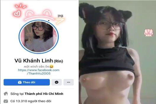 Em Vũ Khánh Linh đụ vào bướm khiến bắn nước