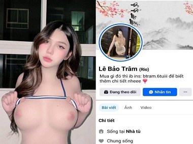 Lê Bảo Trâm bướm nhiều nước chịch sướng cặc